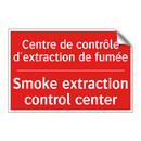 Centre de contrôle d'extraction /.../ - Smoke extraction control center /.../