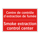 Centre de contrôle d'extraction /.../ - Smoke extraction control center /.../