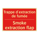 Trappe d'extraction de fumée - Smoke extraction flap