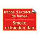 Trappe d'extraction de fumée - Smoke extraction flap