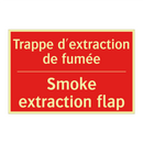 Trappe d'extraction de fumée - Smoke extraction flap