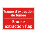 Trappe d'extraction de fumée - Smoke extraction flap