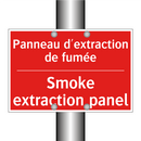 Panneau d'extraction de fumée - Smoke extraction panel