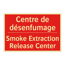 Centre de désenfumage - Smoke Extraction Release Center /.../