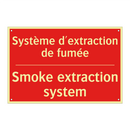 Système d'extraction de fumée - Smoke extraction system