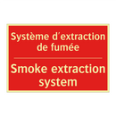 Système d'extraction de fumée - Smoke extraction system