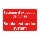 Système d'extraction de fumée - Smoke extraction system