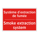 Système d'extraction de fumée - Smoke extraction system