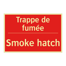 Trappe de fumée - Smoke hatch