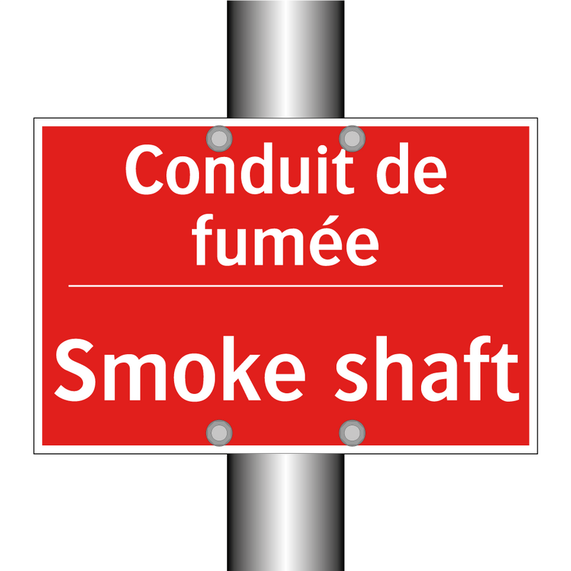 Conduit de fumée - Smoke shaft