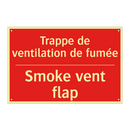 Trappe de ventilation de fumée - Smoke vent flap