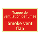 Trappe de ventilation de fumée - Smoke vent flap