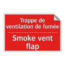 Trappe de ventilation de fumée - Smoke vent flap