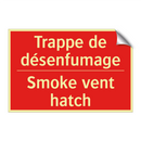 Trappe de désenfumage - Smoke vent hatch