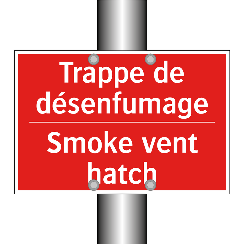 Trappe de désenfumage - Smoke vent hatch