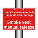 Libération manuelle de la trappe /.../ - Smoke vent manual release
