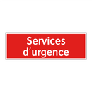 Services d'urgence