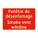 Fenêtre de désenfumage - Smoke vent window