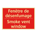 Fenêtre de désenfumage - Smoke vent window