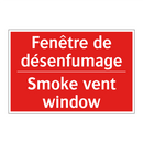 Fenêtre de désenfumage - Smoke vent window