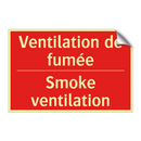 Ventilation de fumée - Smoke ventilation