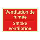 Ventilation de fumée - Smoke ventilation