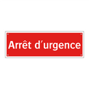 Arrêt d'urgence