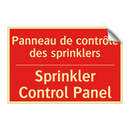 Panneau de contrôle des sprinklers /.../ - Sprinkler Control Panel