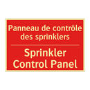 Panneau de contrôle des sprinklers /.../ - Sprinkler Control Panel