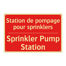 Station de pompage pour sprinklers /.../ - Sprinkler Pump Station