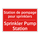 Station de pompage pour sprinklers /.../ - Sprinkler Pump Station