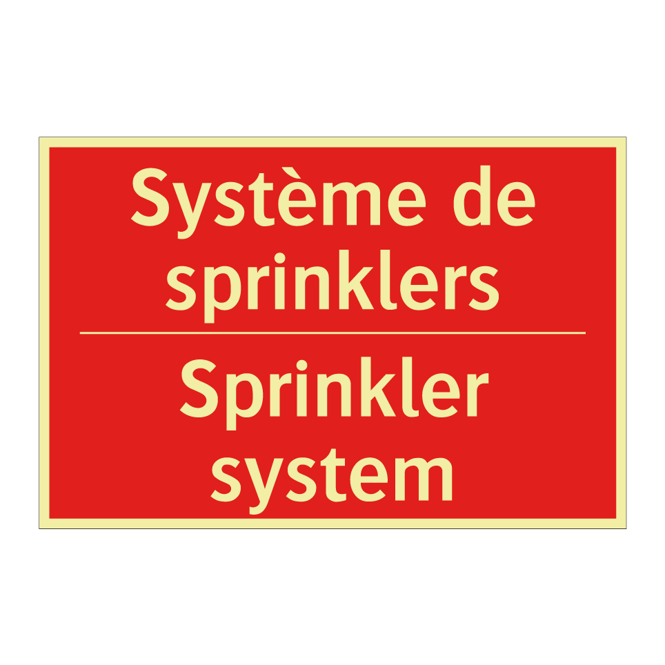 Système de sprinklers - Sprinkler system