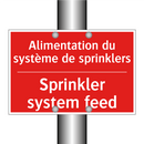 Alimentation du système de sprinklers /.../ - Sprinkler system feed