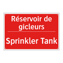 Réservoir de gicleurs - Sprinkler Tank