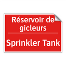 Réservoir de gicleurs - Sprinkler Tank
