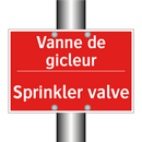 Vanne de gicleur - Sprinkler valve