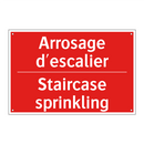 Arrosage d'escalier - Staircase sprinkling