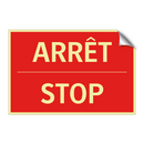 ARRÊT - STOP