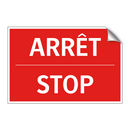 ARRÊT - STOP