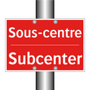 Sous-centre - Subcenter