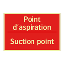 Point d'aspiration - Suction point