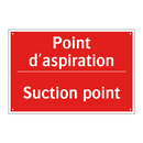 Point d'aspiration - Suction point
