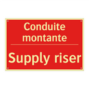 Conduite montante - Supply riser