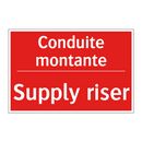 Conduite montante - Supply riser
