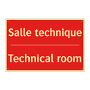 Salle technique - Technical room