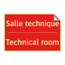 Salle technique - Technical room