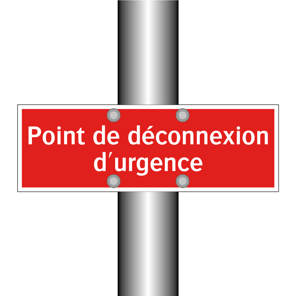 Point de déconnexion d'urgence