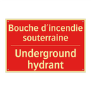 Bouche d'incendie souterraine - Underground hydrant