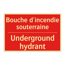 Bouche d'incendie souterraine - Underground hydrant