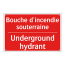 Bouche d'incendie souterraine - Underground hydrant